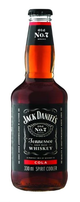 Jack Daniels & Cola 330ml Bottles