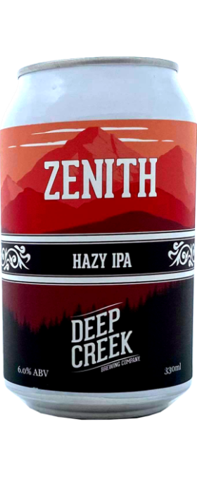 Deep Creek Zenith Hazy IPA 330ml (FREE SHIPPING)