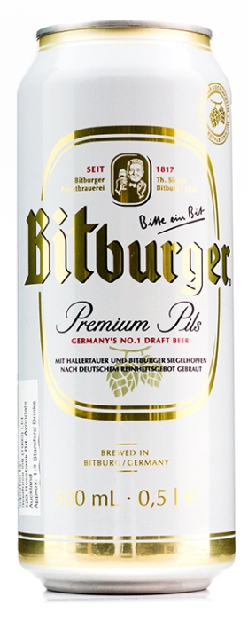 Bitburger Premium Pilsner Cans 500ml