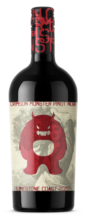 Crimson Monster Limestone Coast Pinot Noir 2022