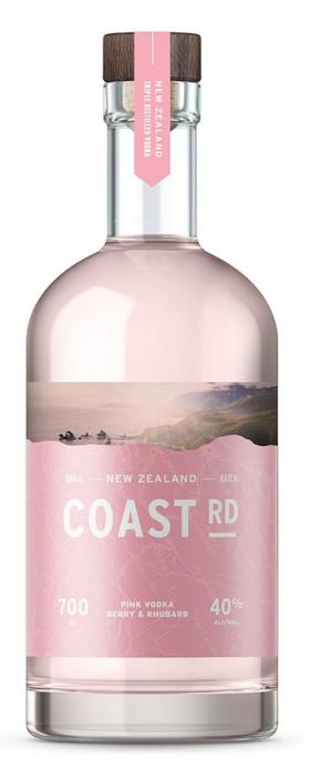 Coast Road Berry & Rhubarb Vodka 700ml