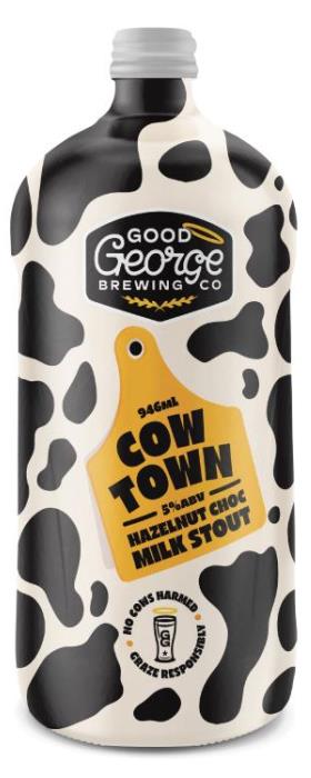 Cow Town Hazelnut Chocolate Milk Stout 946ml