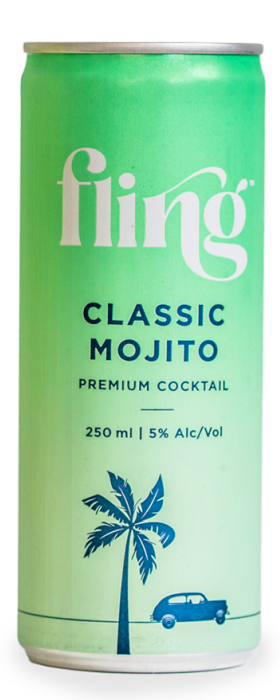 Fling Classic Mojito Cocktail 250ml
