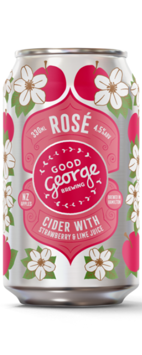 Good George Rose Cider 330ml