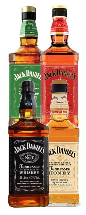 Jack Daniels Mixed Whiskeys
