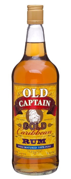 Old Captain Gold Rum 1000ml