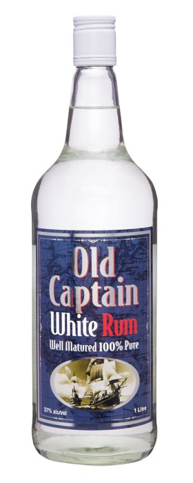 Old Captain White Rum 1000ml