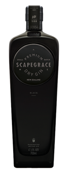 Scapegrace Premium Black Gin 700ml