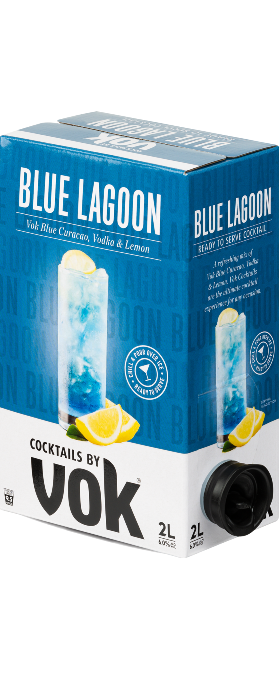 Vok Blue Lagoon Cocktail 2000ml