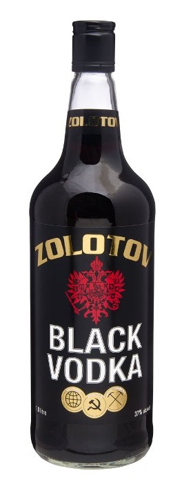 Zolotov Black Vodka 1000ml